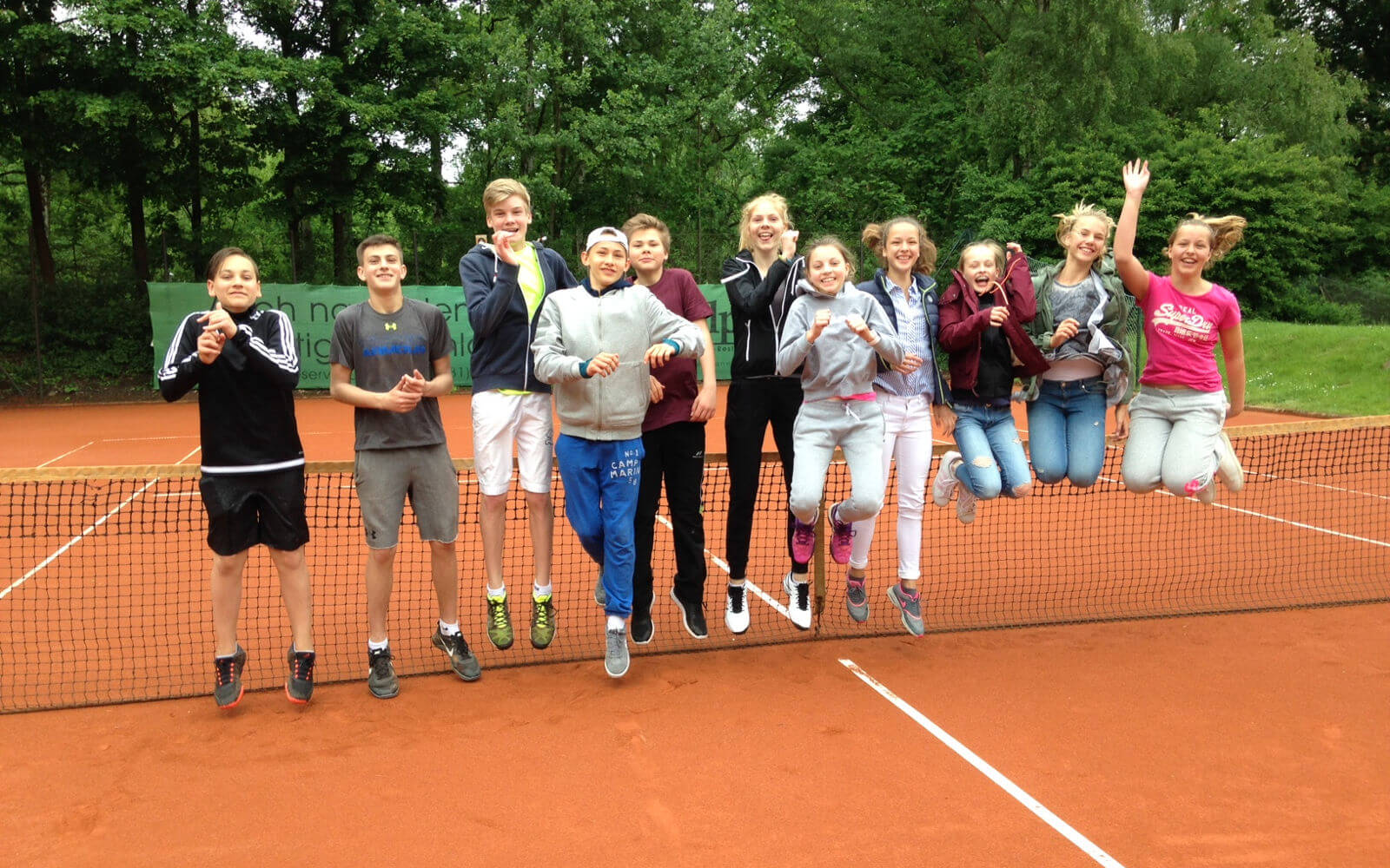 Tenniscracks beim Bezirksentscheid in Lüneburg