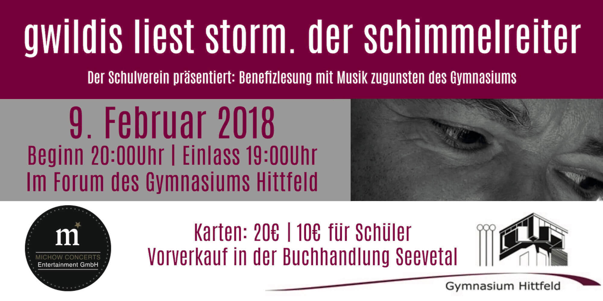 Beitragsbild - Schimmelreiter Plakat