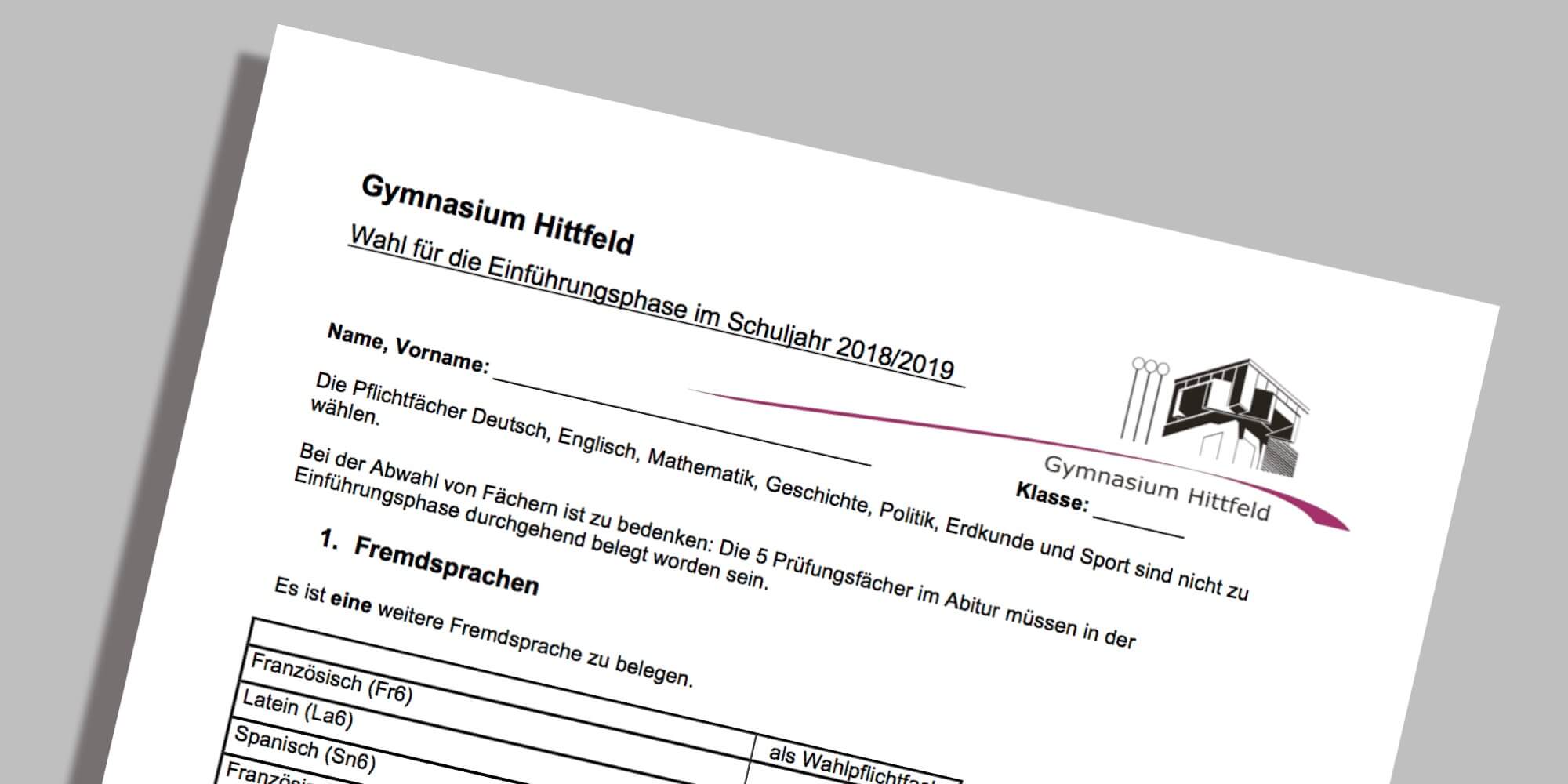 Beitragsbild - Wahlbogen EP Abi 2021