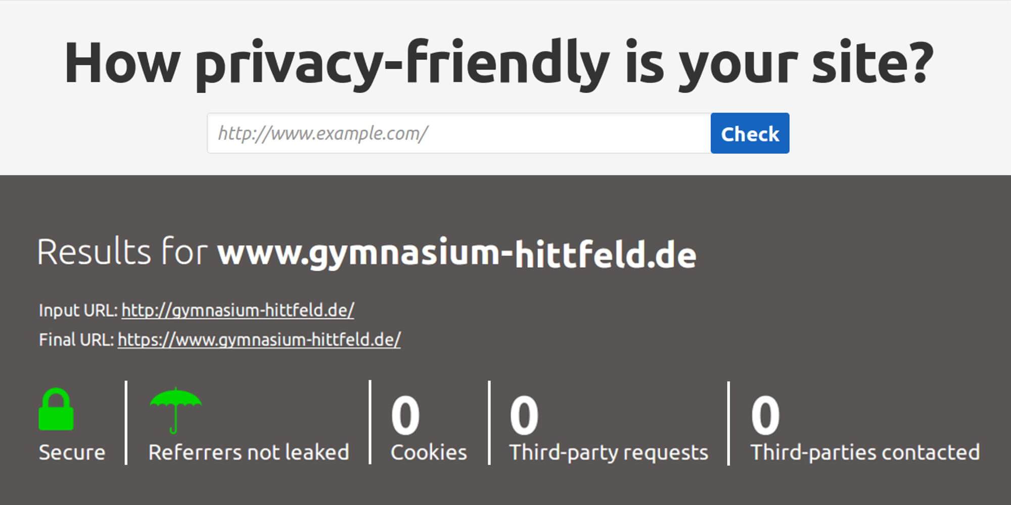 Banner - Aktualisierte Datenschutzerklärung