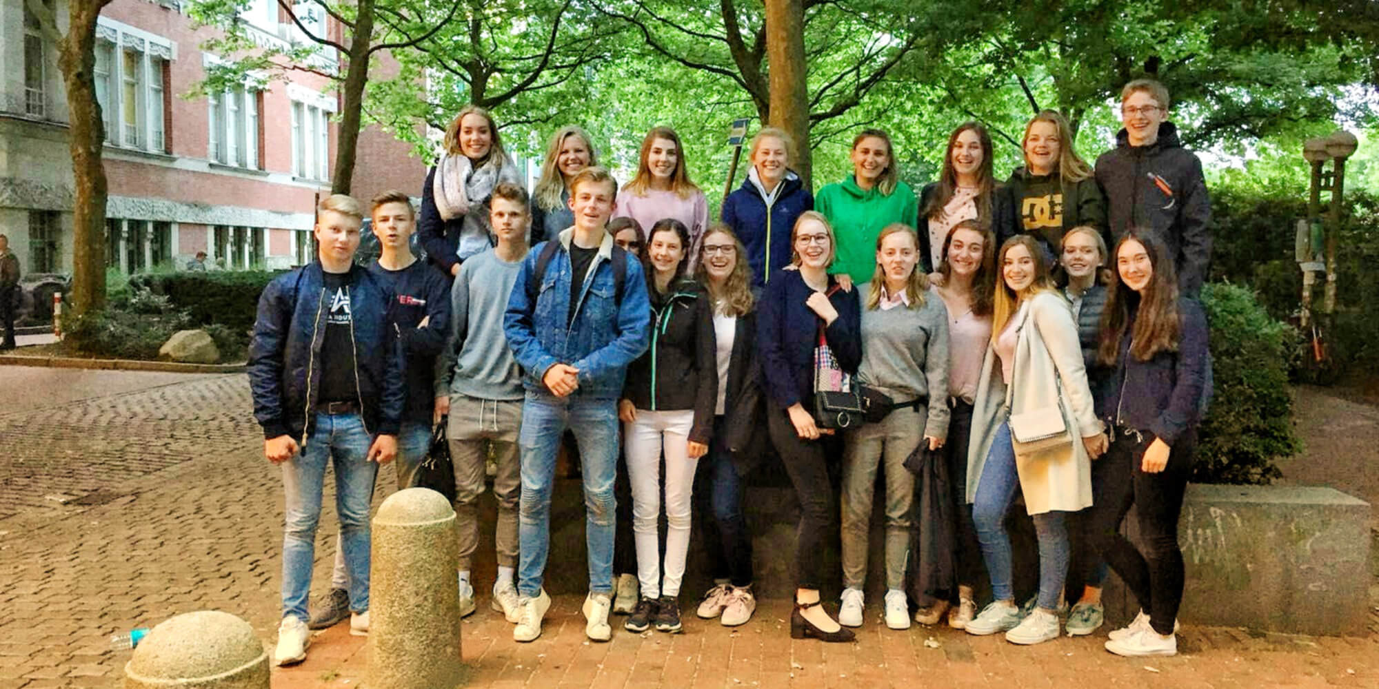 Banner - Ausflug der 10c in die Sonnenallee