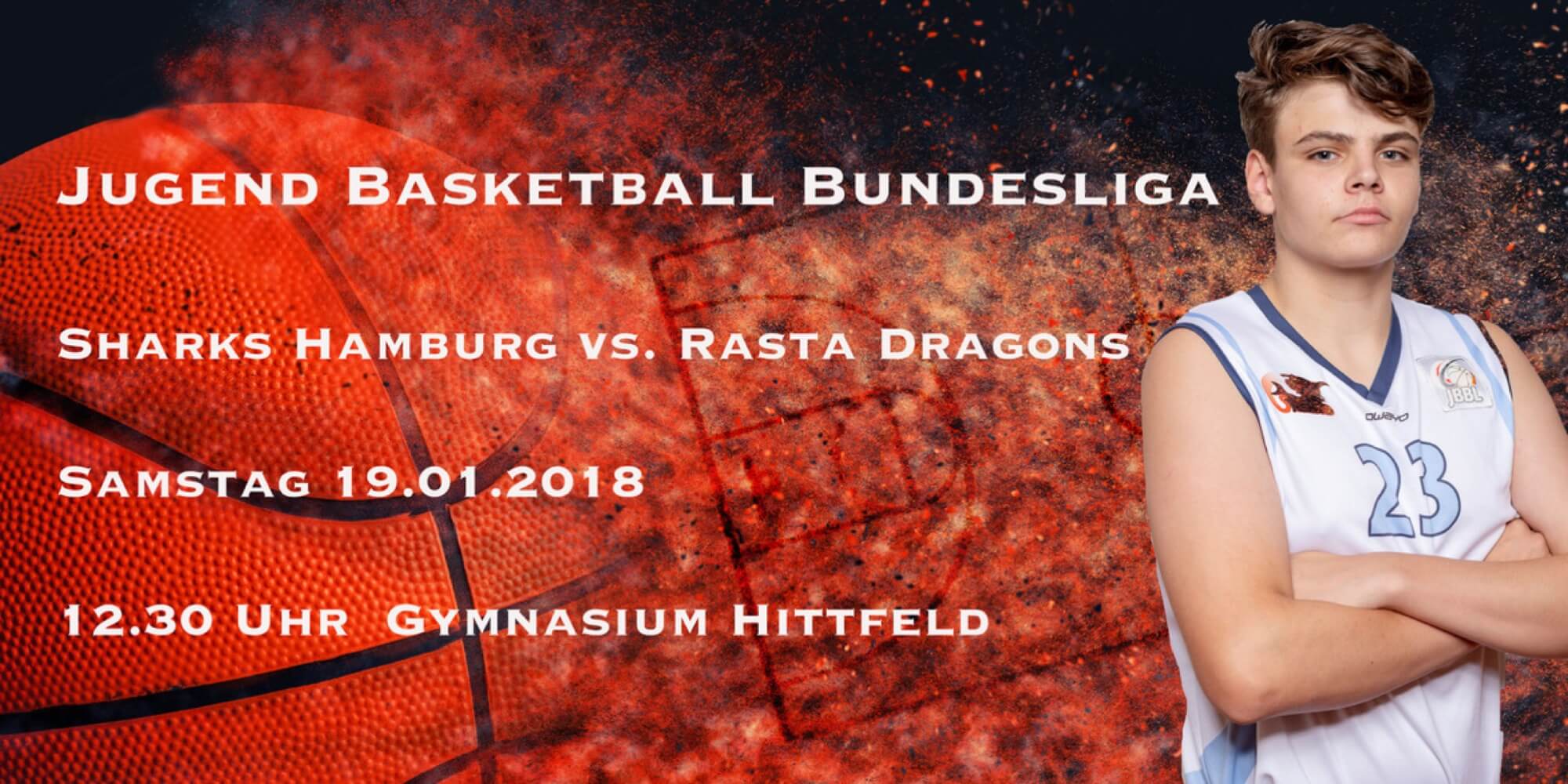 Beitragsbild - Sharks vs. Rasta Dragons