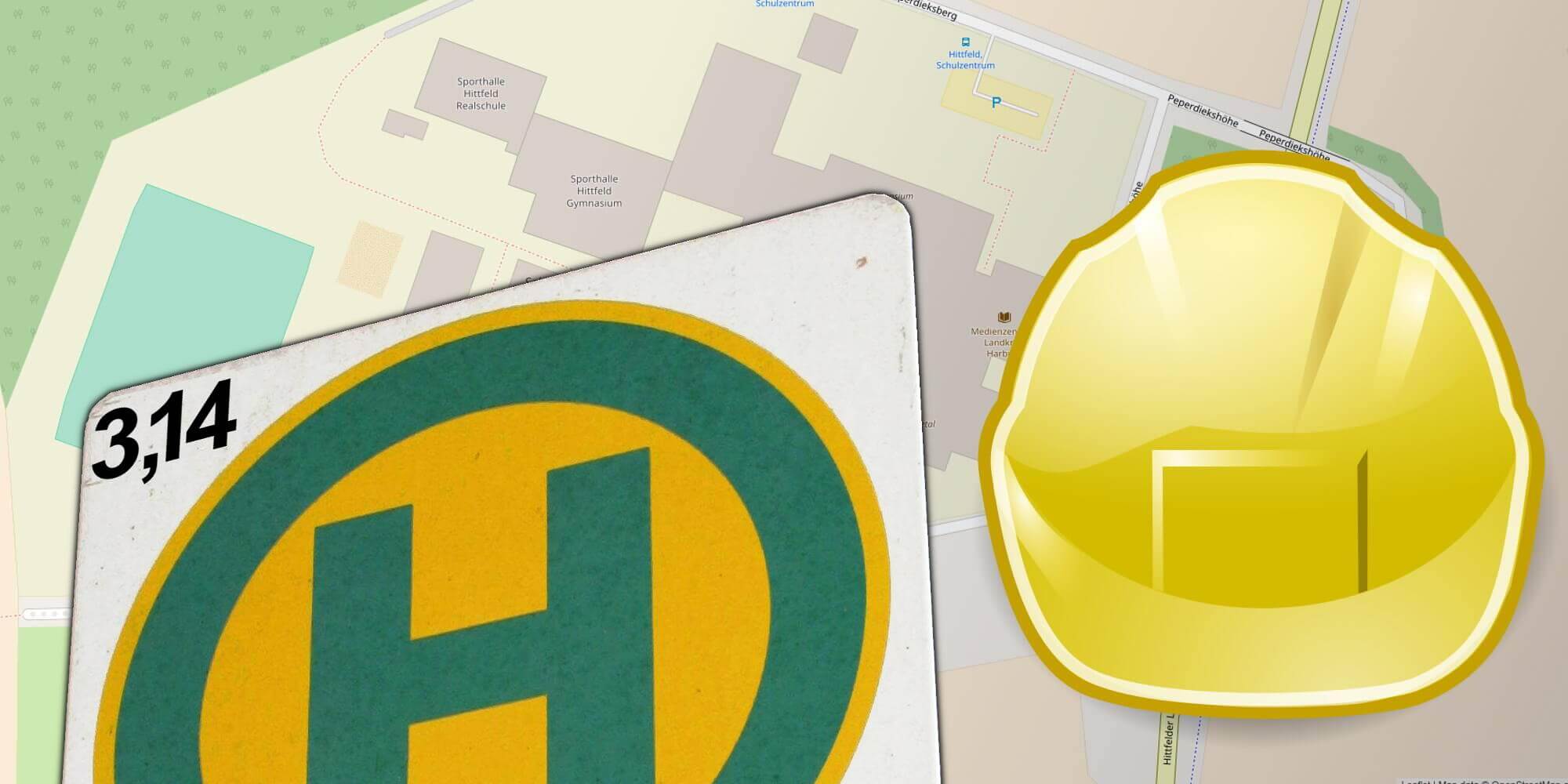 Banner - Verlegung Haltestelle Süd am 5.2.2019