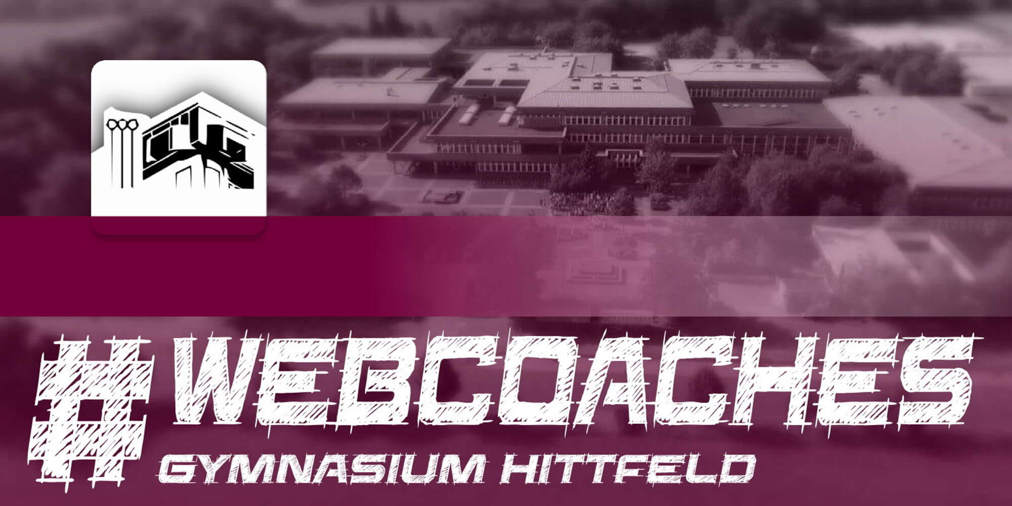 Banner - #Webcoaches Gymnasium Hittfeld