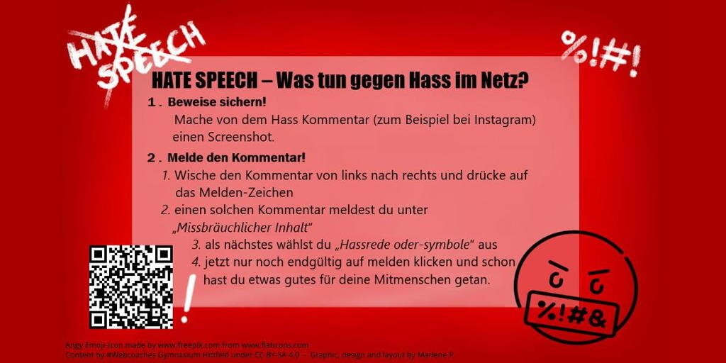 #Webcoaches informieren - Online-Tutorial gegen Hate-Speech