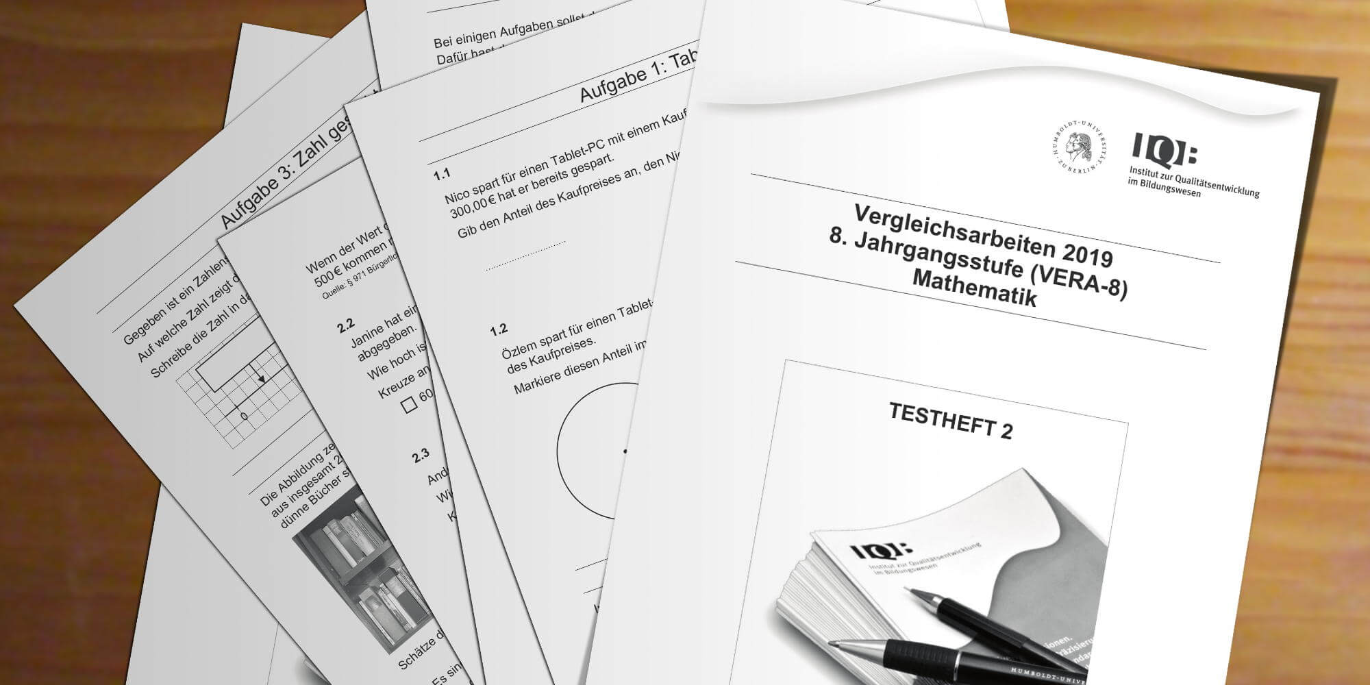 Banner - Vera8 Mathematik 2019