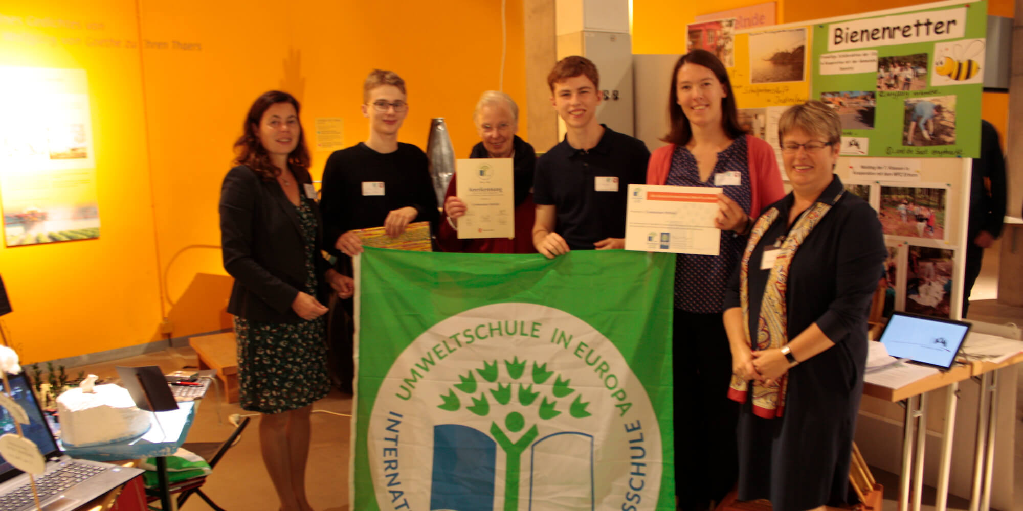 Banner - Gymnasium Hittfeld Umweltschule 2019