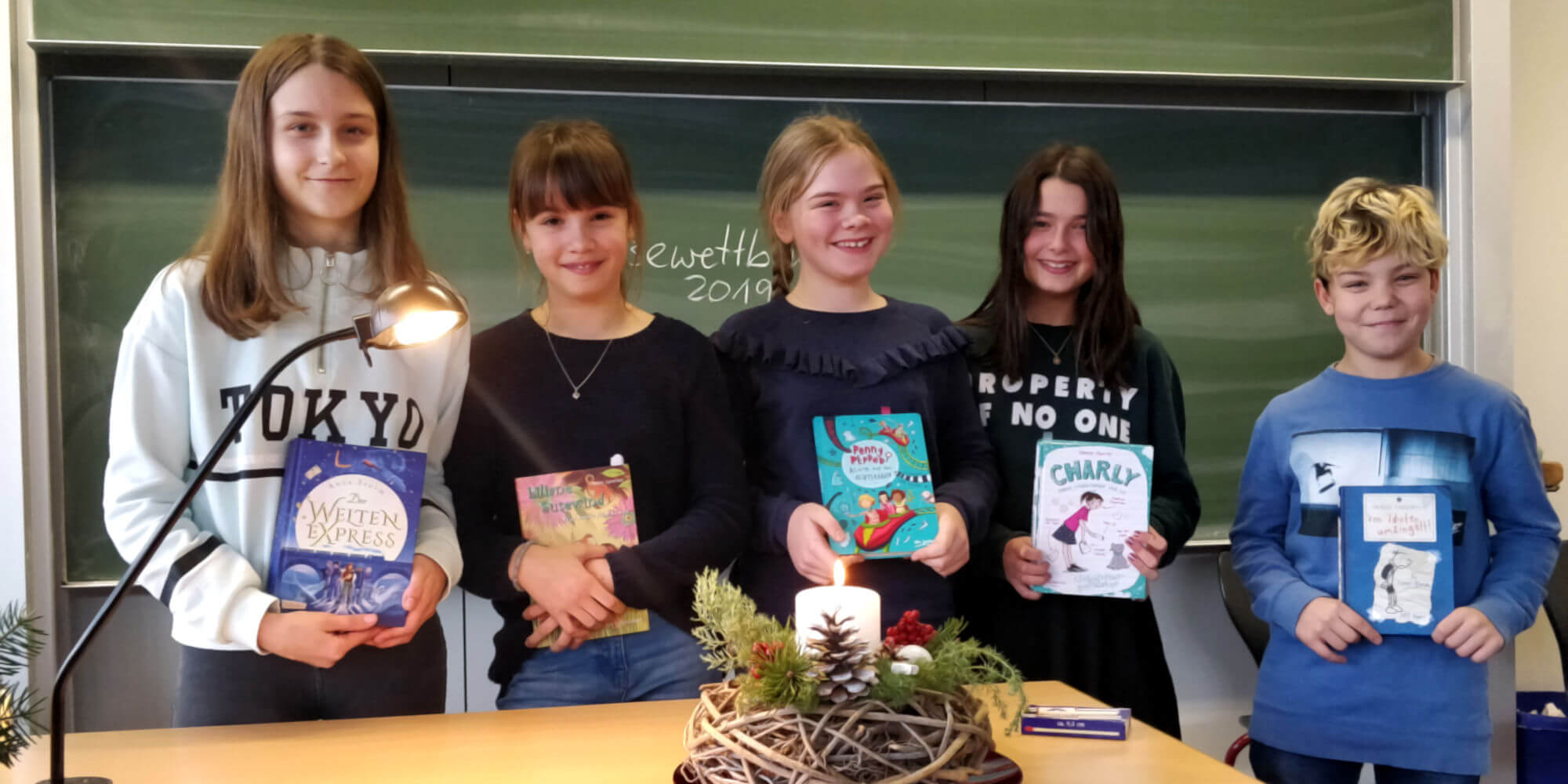 Banner - Vorlesewettbewerb 2019