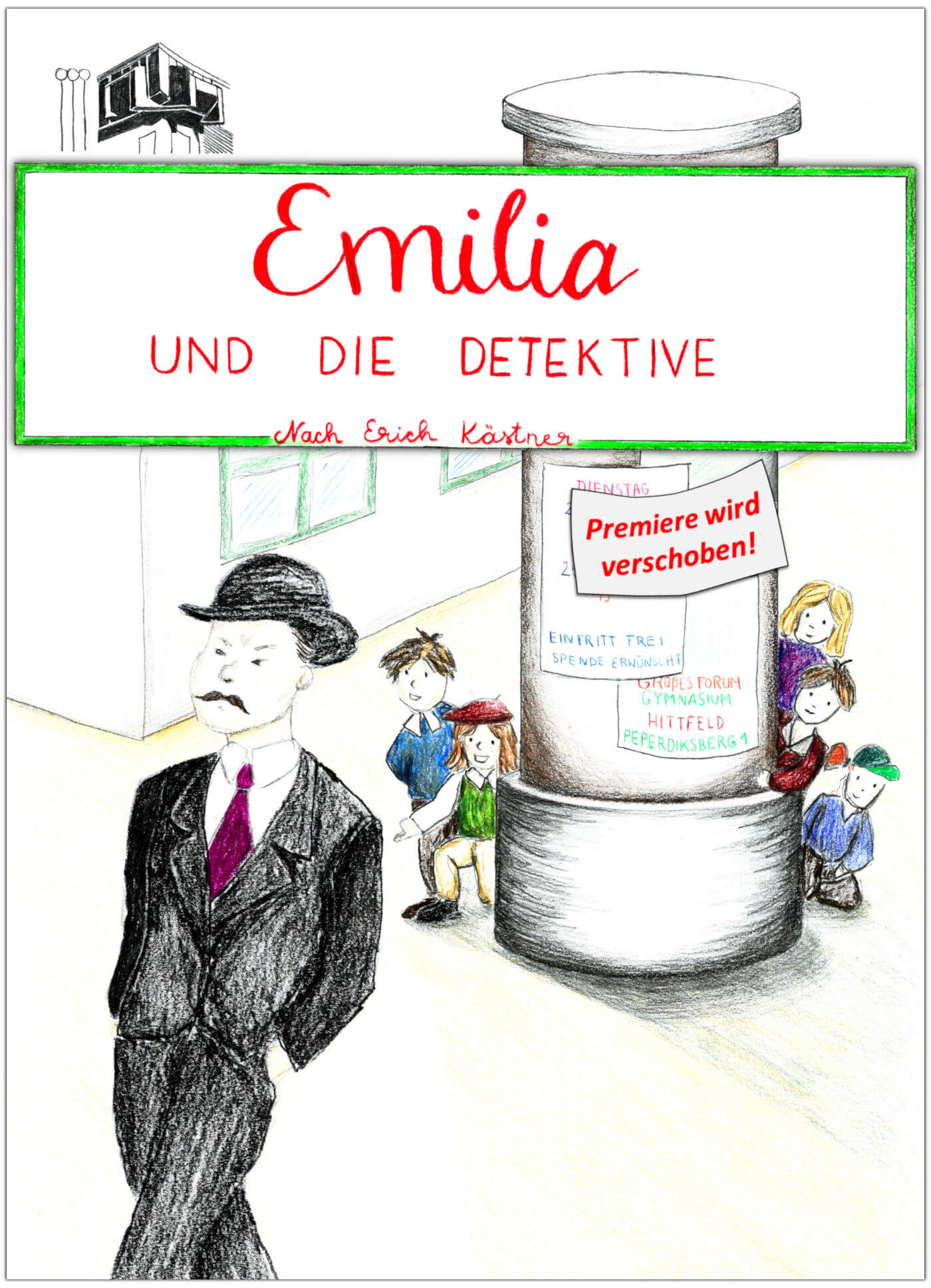 Plakat - Emilia und die Detektive
