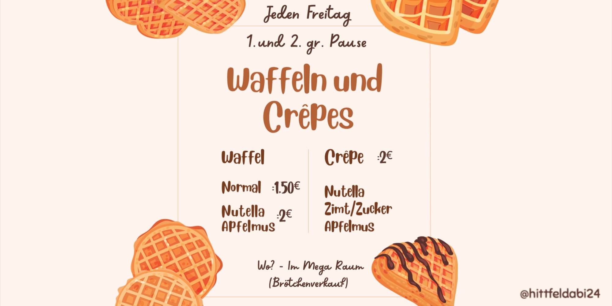 Beitragsbild - Waffelverkauf