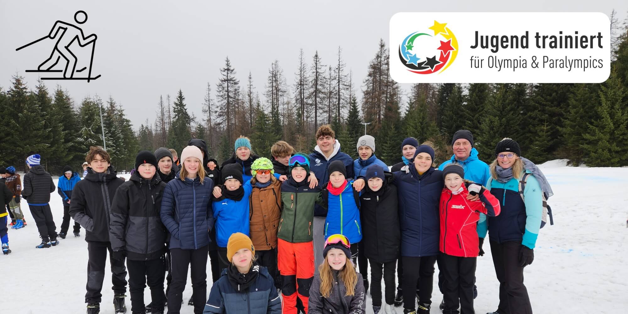 Beitragsbild - Landesfinale JtfO Skilanglauf 2024