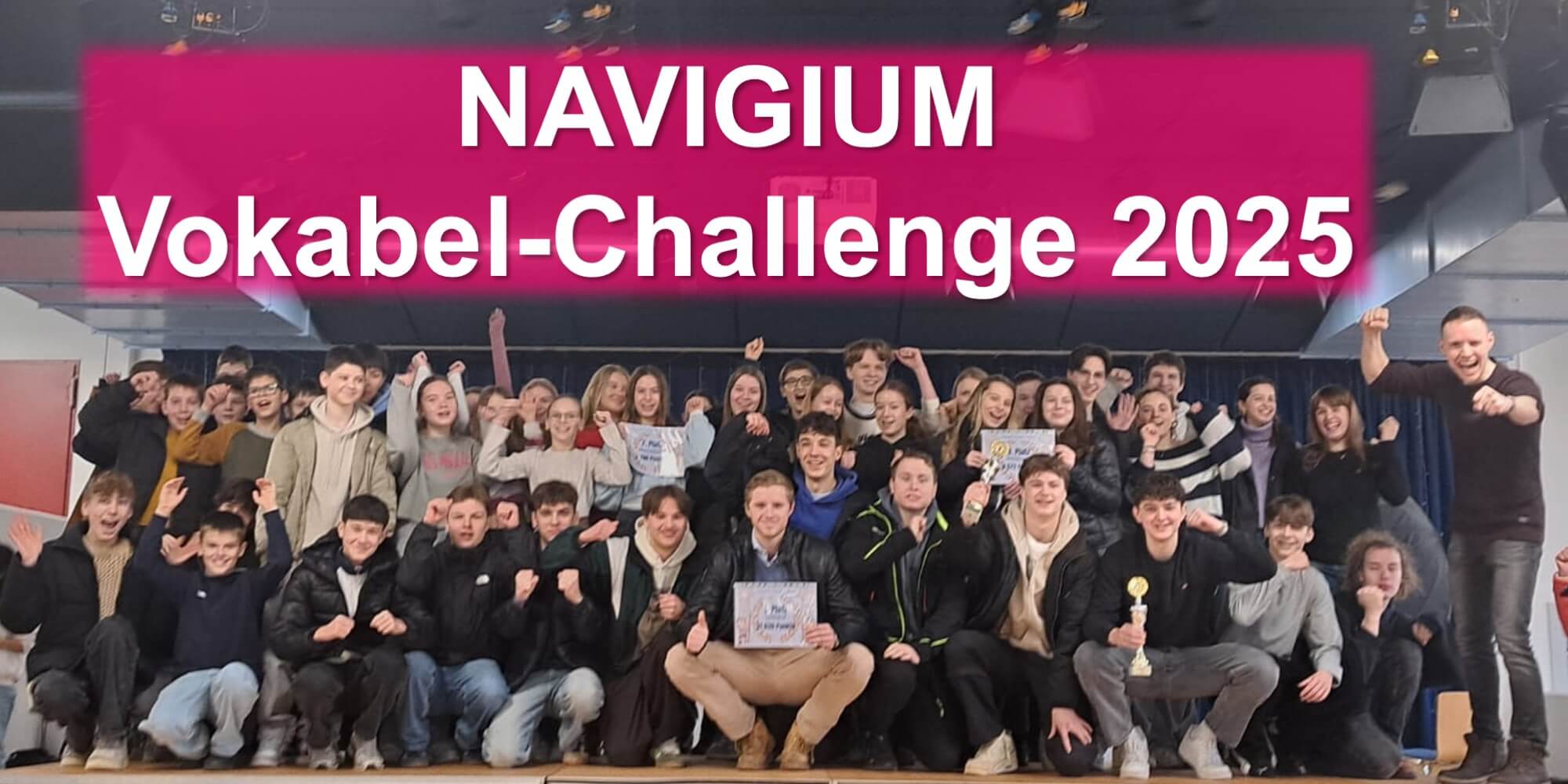 Beitragsbild - Navigium Vokabel-Challenge 2025