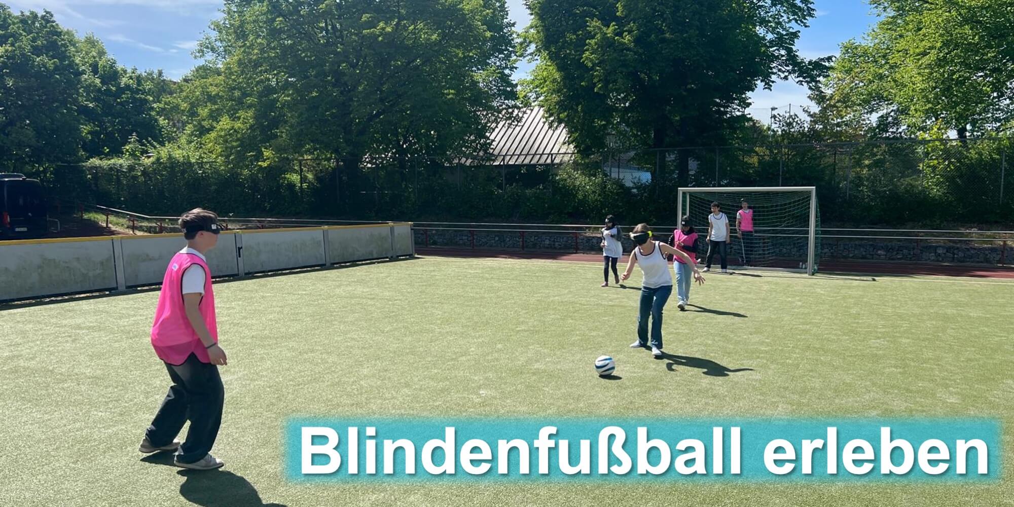 Beitragsbild - Blindenfussball