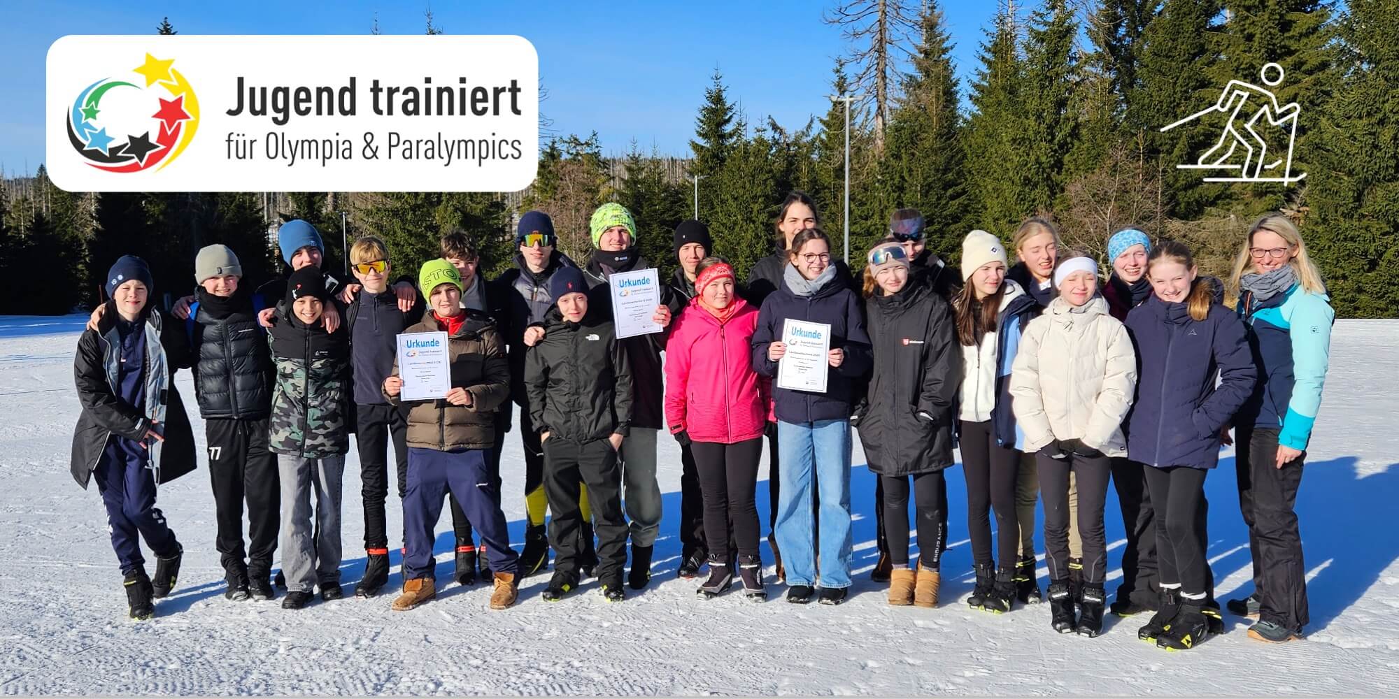 Beitragsbild - JtfO Skilanglauf - Landesfinale